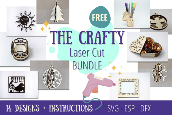 Download The Crafty Laser Cut Bundle - Premium Resources